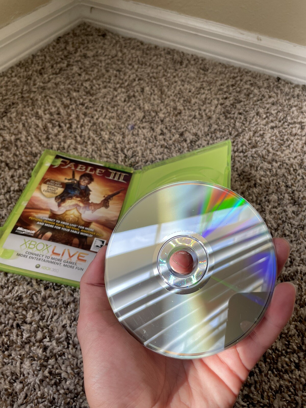 Fable III (Microsoft Xbox 360, 2010) Tested- Money Back Guarantee