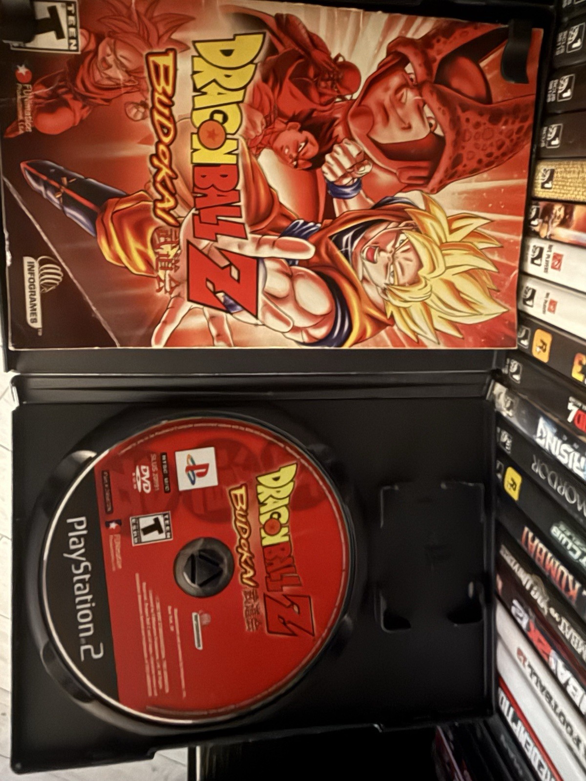 Dragon Ball Z Budokai PS2 W/ Poster included CIB