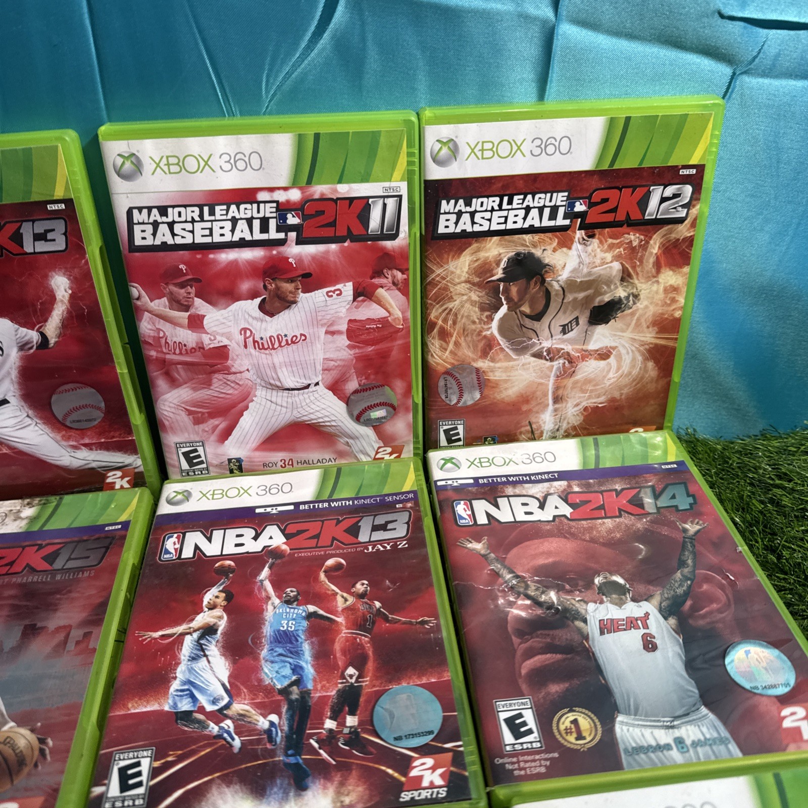 Lot of 12 XBox 360 SPORTS GAMES MLB MADDEN 2K 11 12 13 14 15