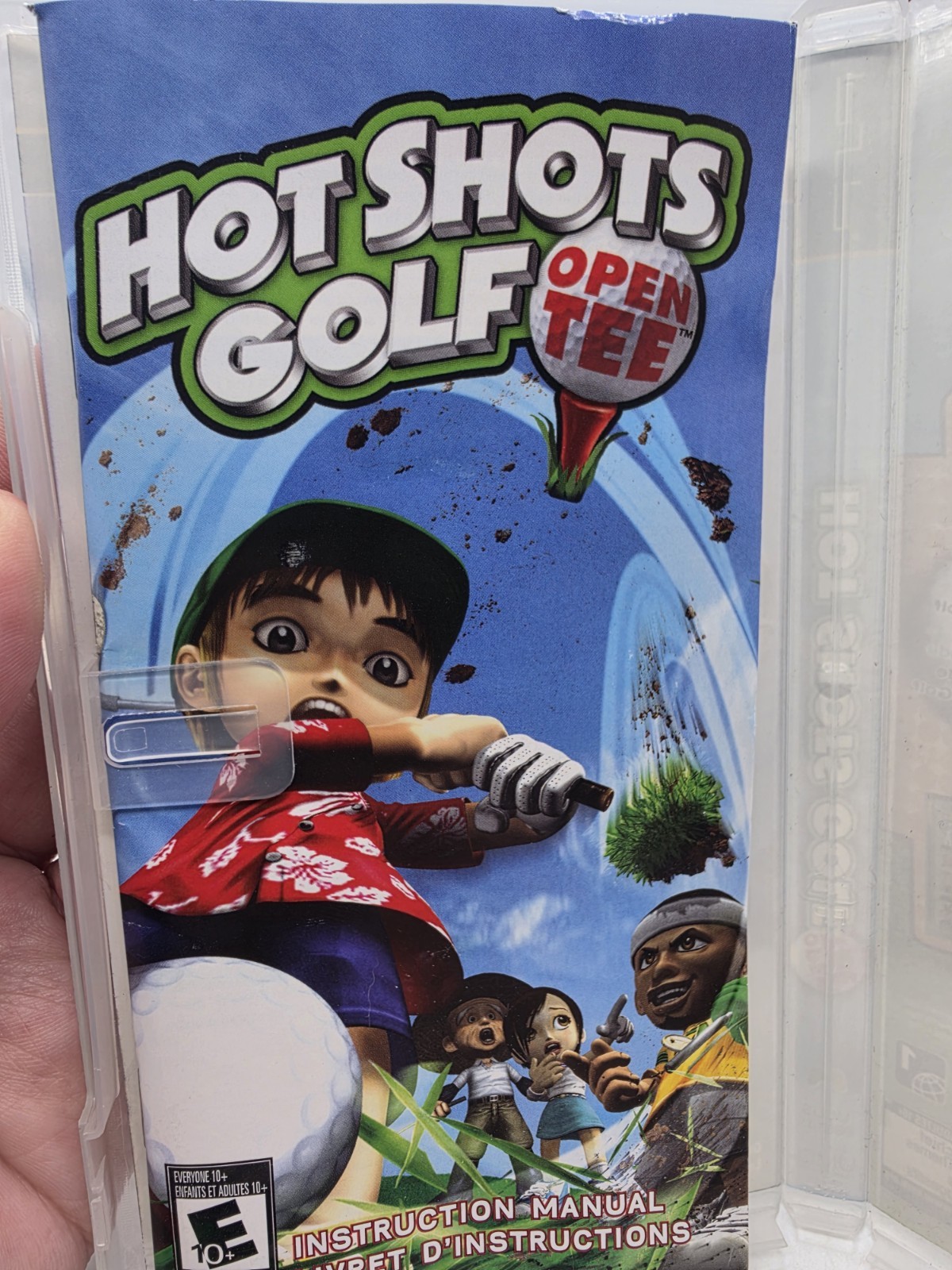 Hot Shots Golf Open Tee PSP CIB Complete Mint Tested