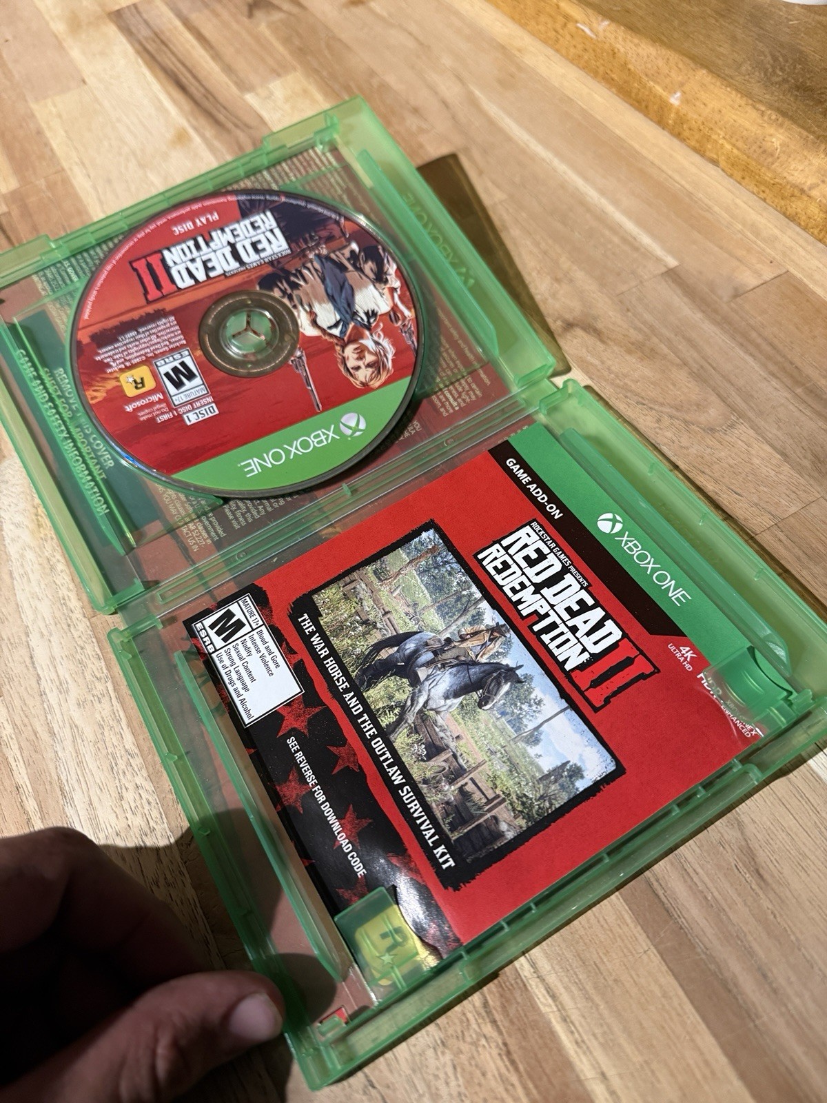 Rockstar Red Dead Redemption II Xbox One M Mature 4K UHD HDR Multiplayer