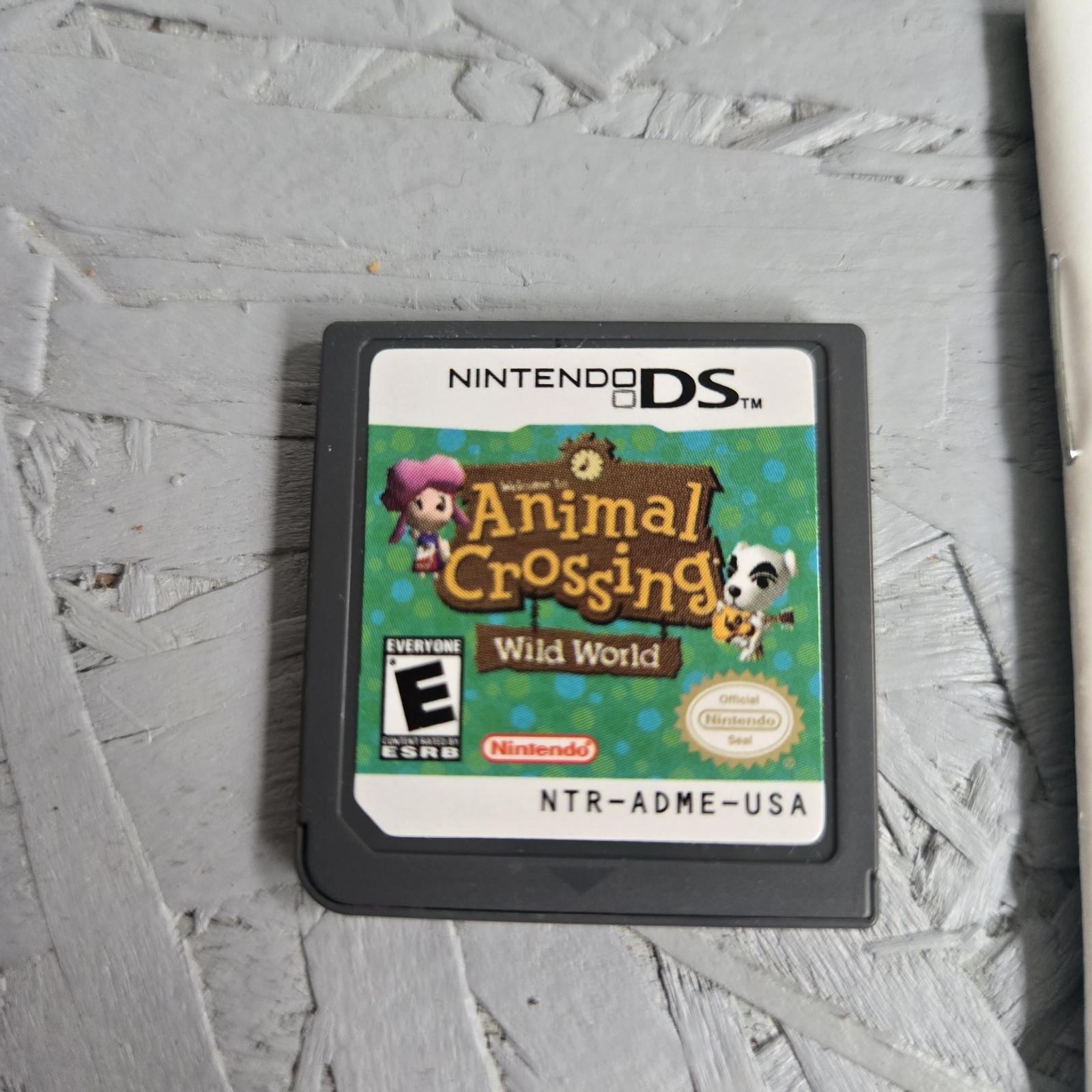 Animal Crossing Wild World DS Complete CIB Manual Untested Authentic Nintendo