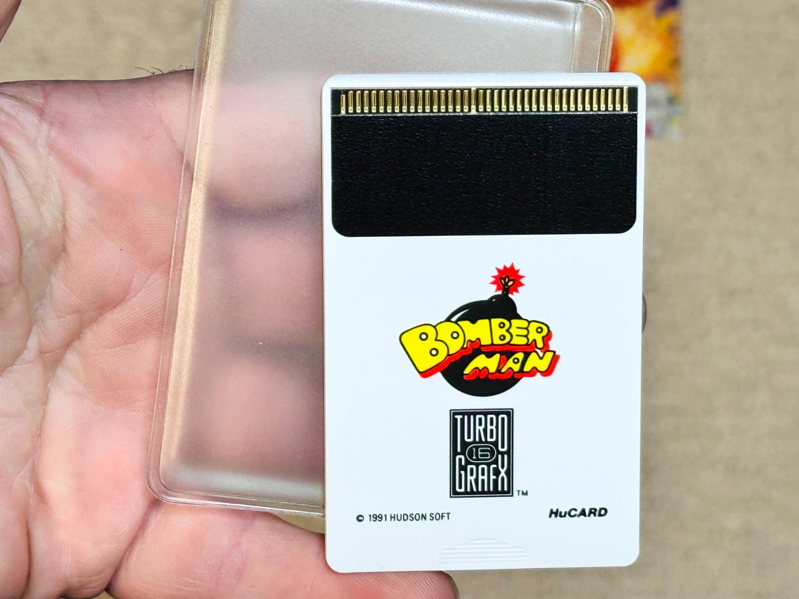 Bomberman (NEC Turbografx 16) Complete Game – Manual & Sleeve – CIB