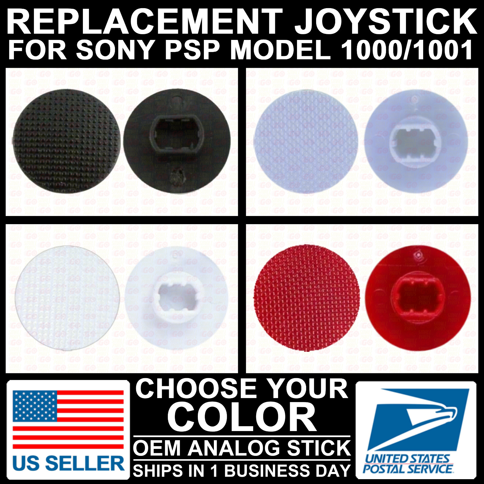 Joystick Cap For Sony Playstation PSP 1000/1001 Analog Cover Thumb Button Stick