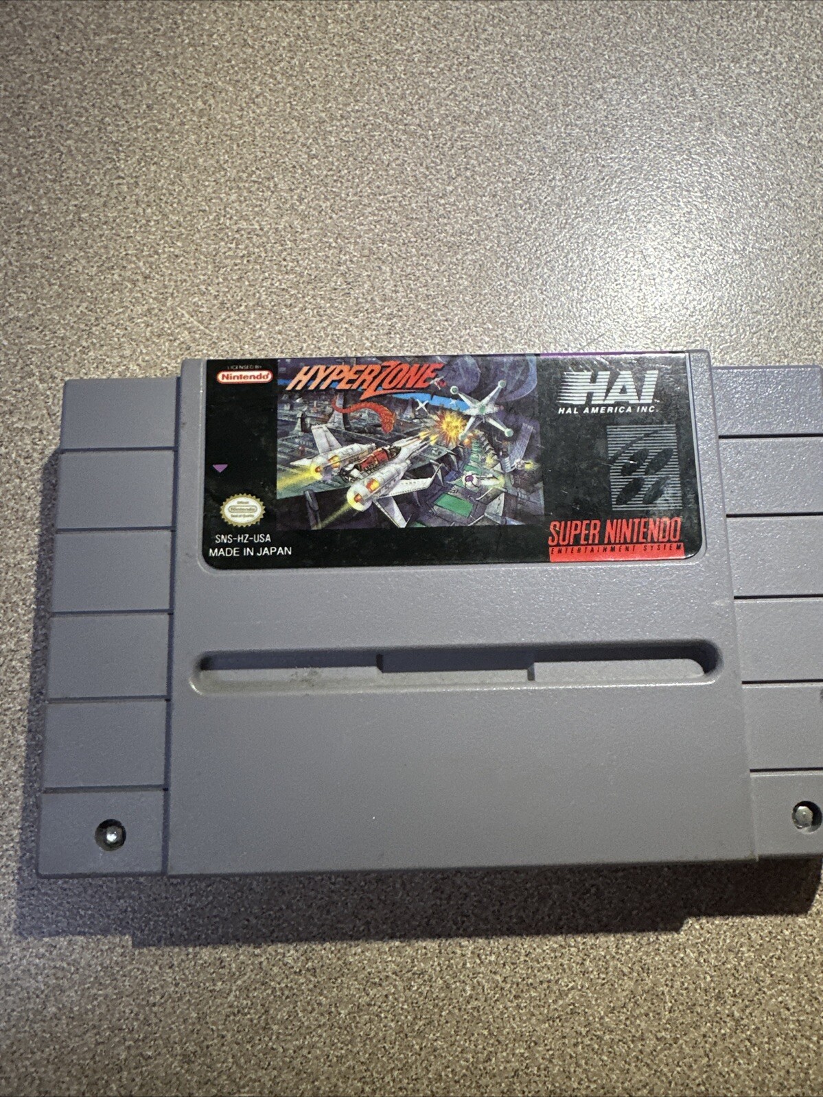 HyperZone (Super Nintendo Entertainment System, SNES, 1991) Authentic Tested