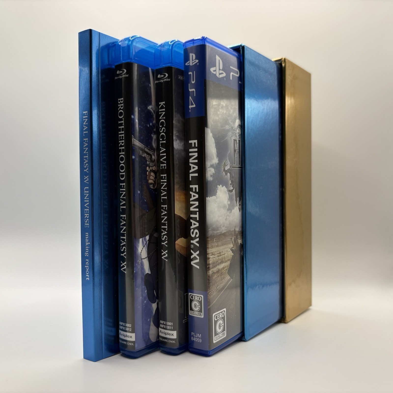 FINAL FANTASY XV Film Collections Box Japan Limited Edition PS4 BD