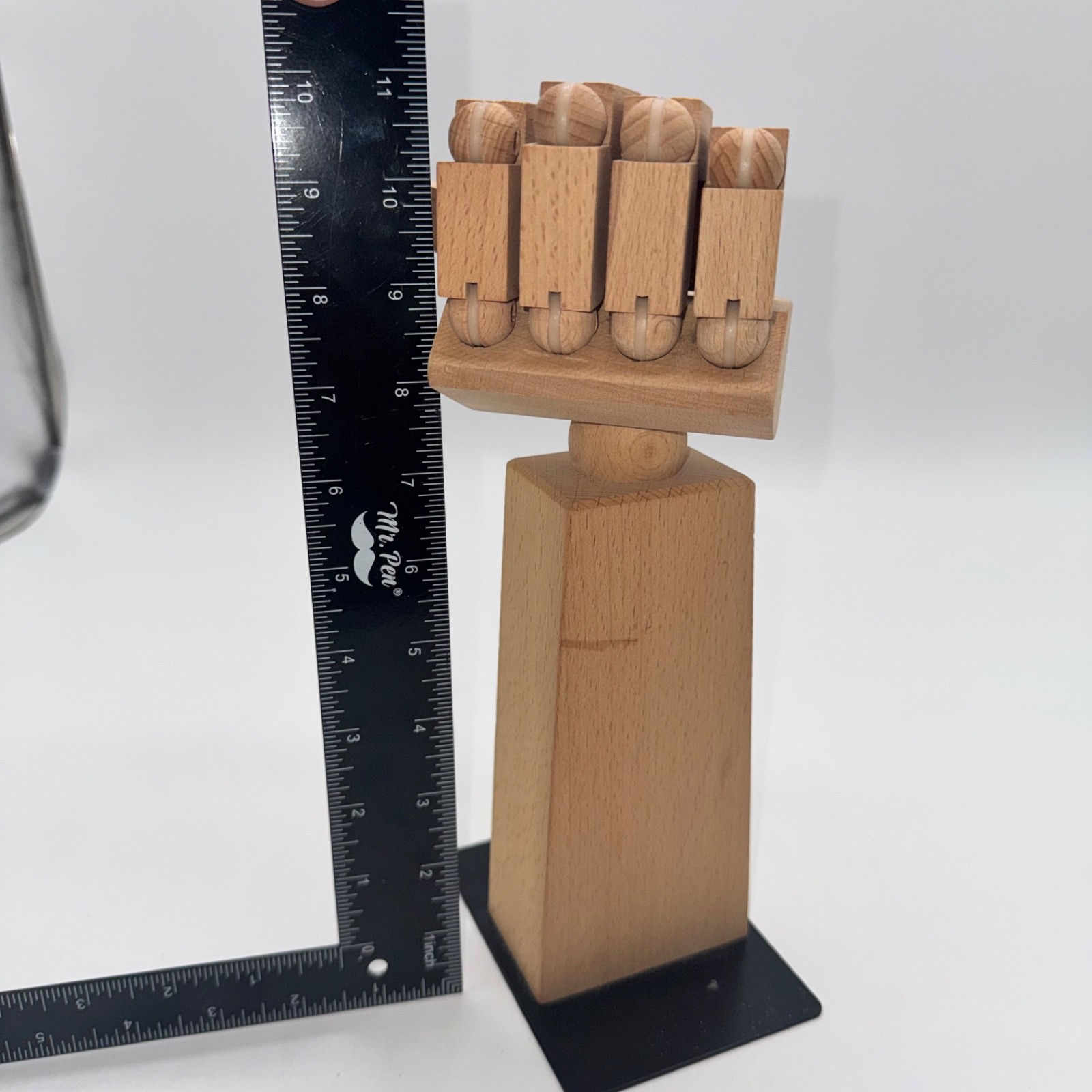 Ikea LANESPELARE LÅNESPELARE Accessories Stand Moveable Hand, Solid Wood