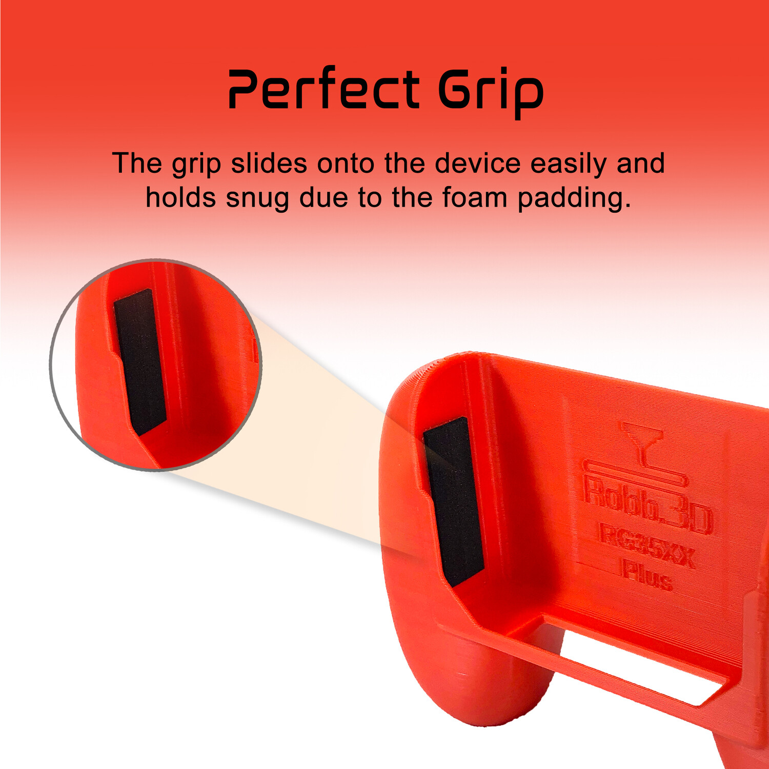 Anbernic RG35XX Plus Comfort Grip Case – 3D Printed