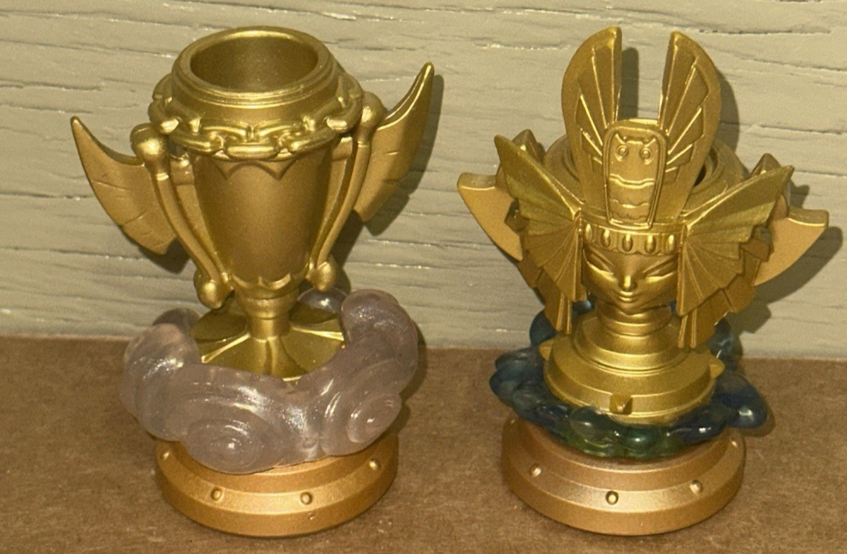 2015 Skylanders Superchargers Golden Queen Sea Sky Trophy Lot 87578888 87577888