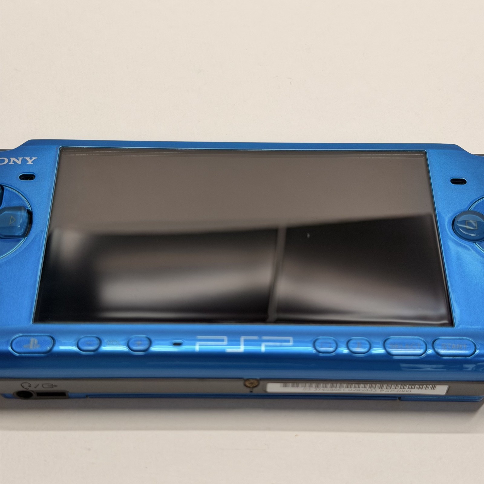 Sony PSP 3000 Vibrant Blue Console Excellent Condition Tested Working Bonus JP