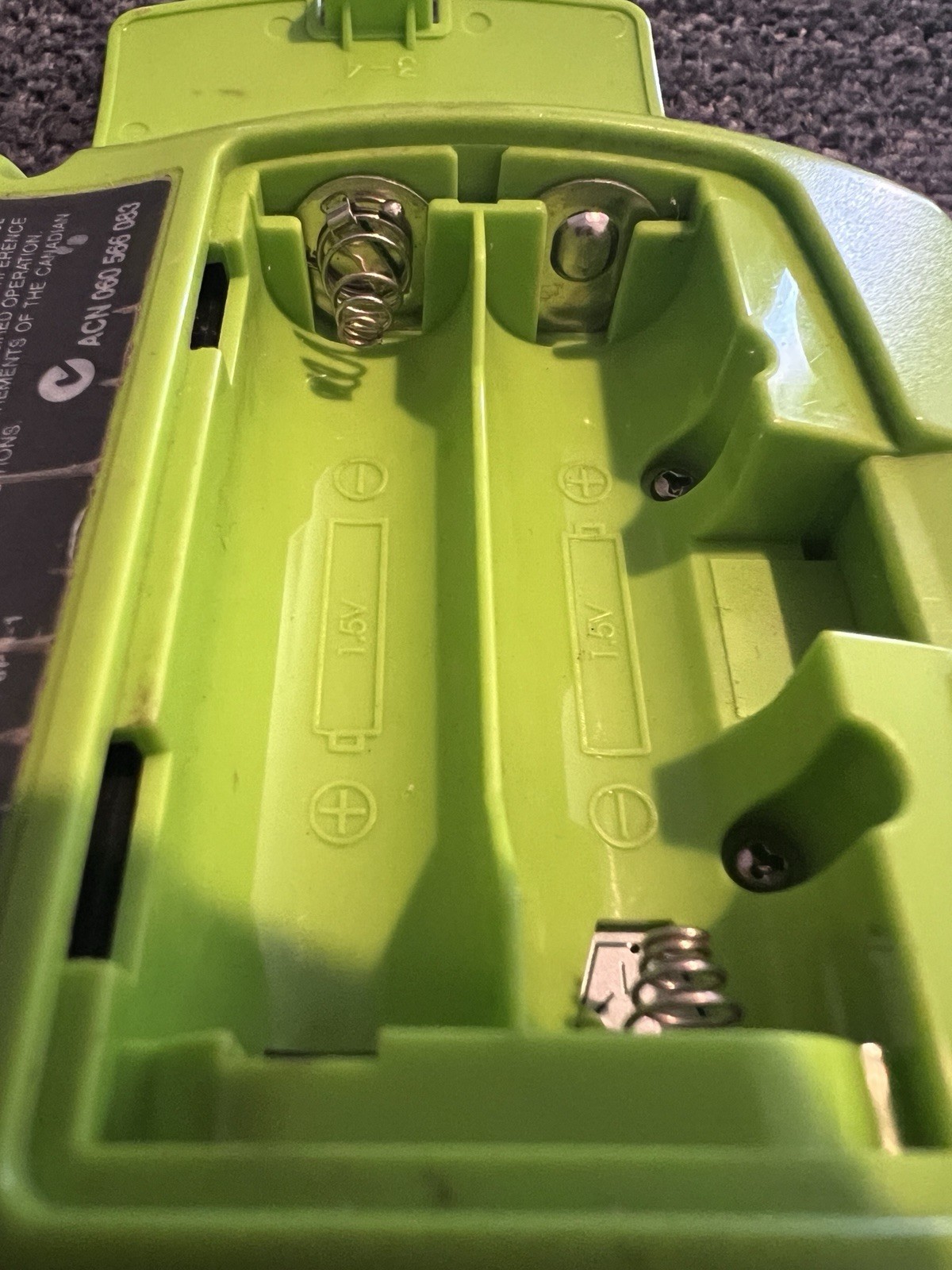 Nintendo Game Boy Color Kiwi Lime Green Handheld Console System For Parts