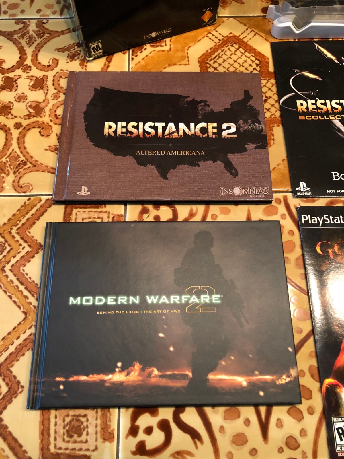 Resistance 2 Collector’s Edition PS3 Complete CIB Figure + Bonus Discs Tested