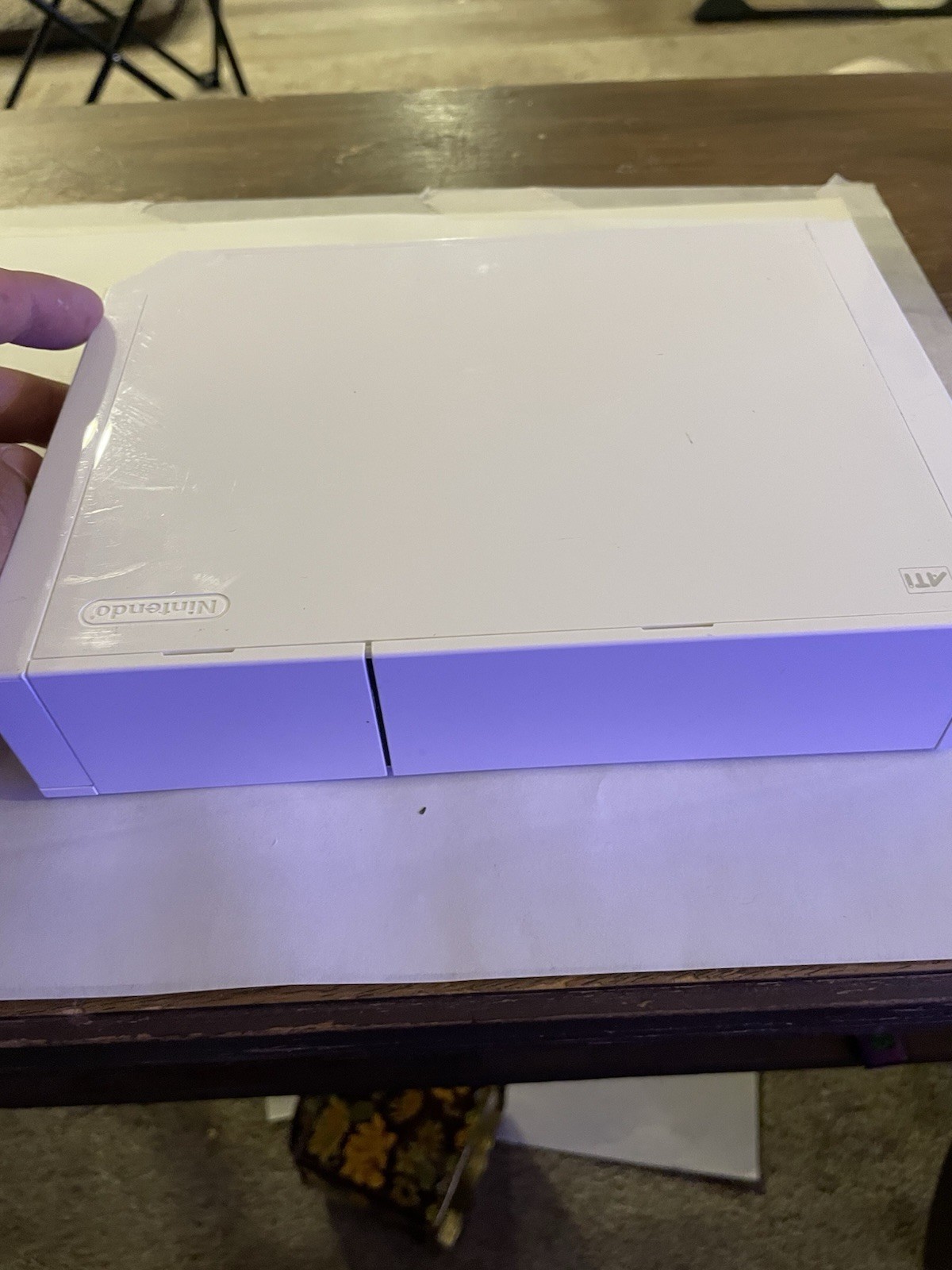 Nintendo Wii RVL-001(USA) White Console NTSC-U/C w/ Power, AV Cable & Sensor Bar