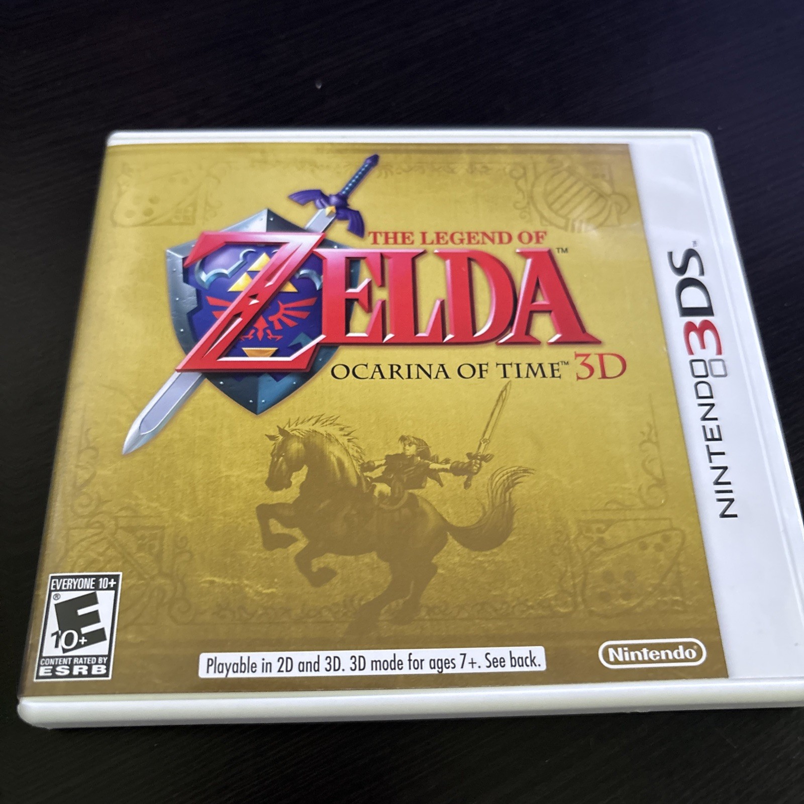 The Legend of Zelda: Ocarina of Time 3D Nintendo 3DS with Case and Manual Tested