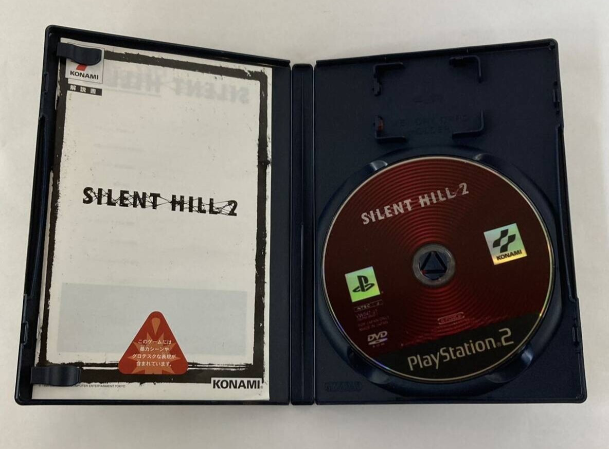 Lot 4 Silent Hill 1 2 3 4 Sony PS1 PS2 PlayStation 1 2 Japan Version Tested