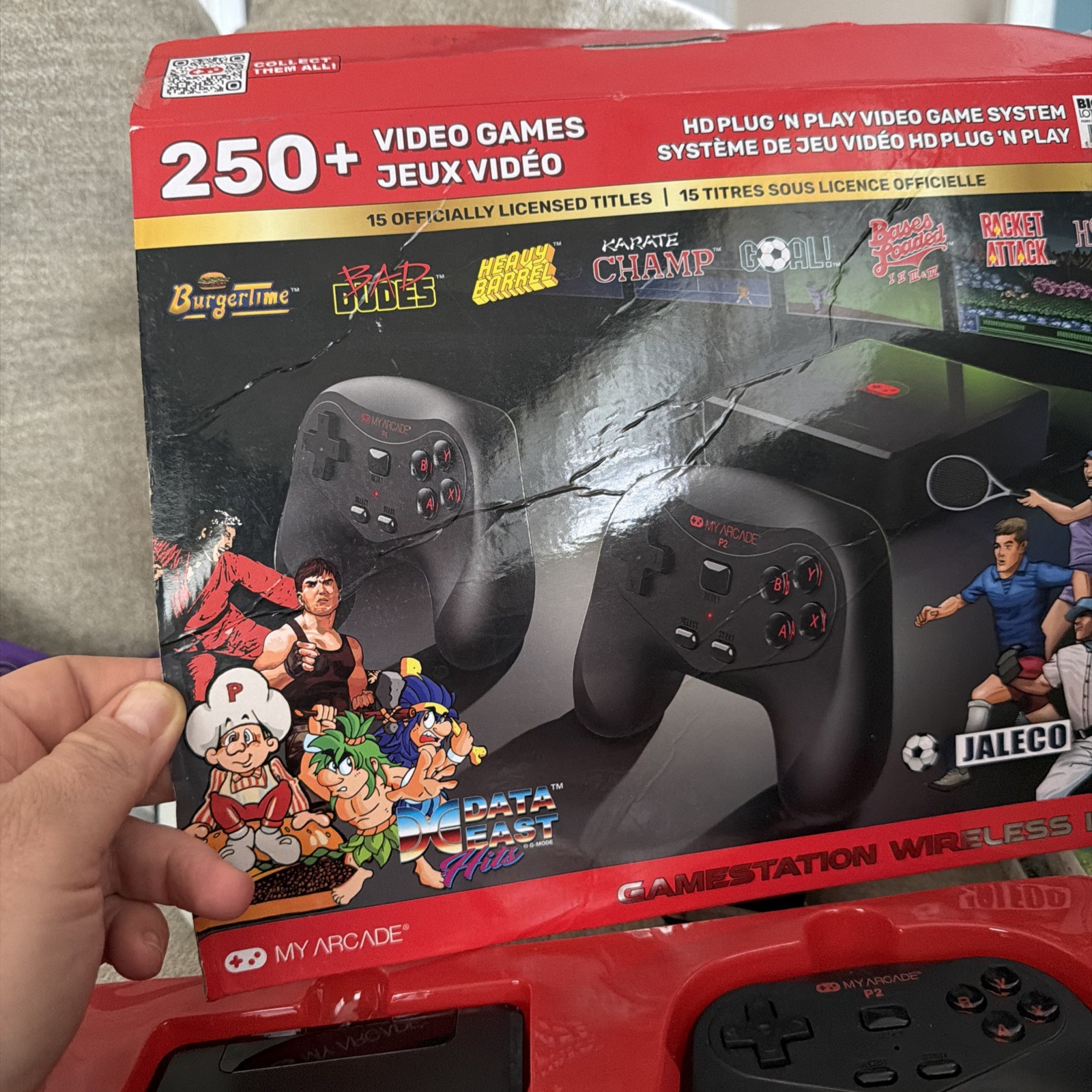 My Arcade GameStation Wireless HD Game Console with Over 250 Games READ!!