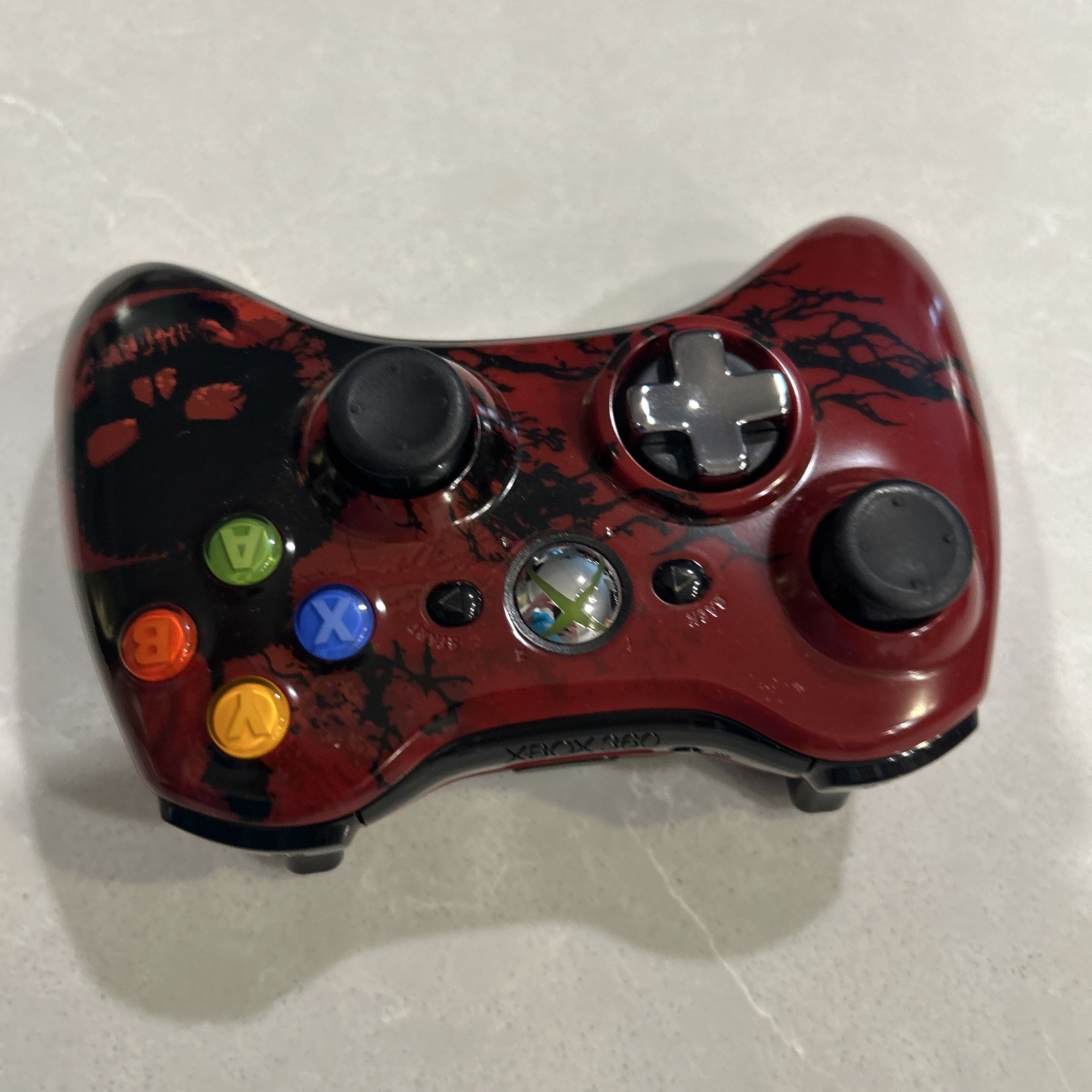 Xbox 360 Gears of War 3 Limited Edition Wireless Controller SE Game 2011