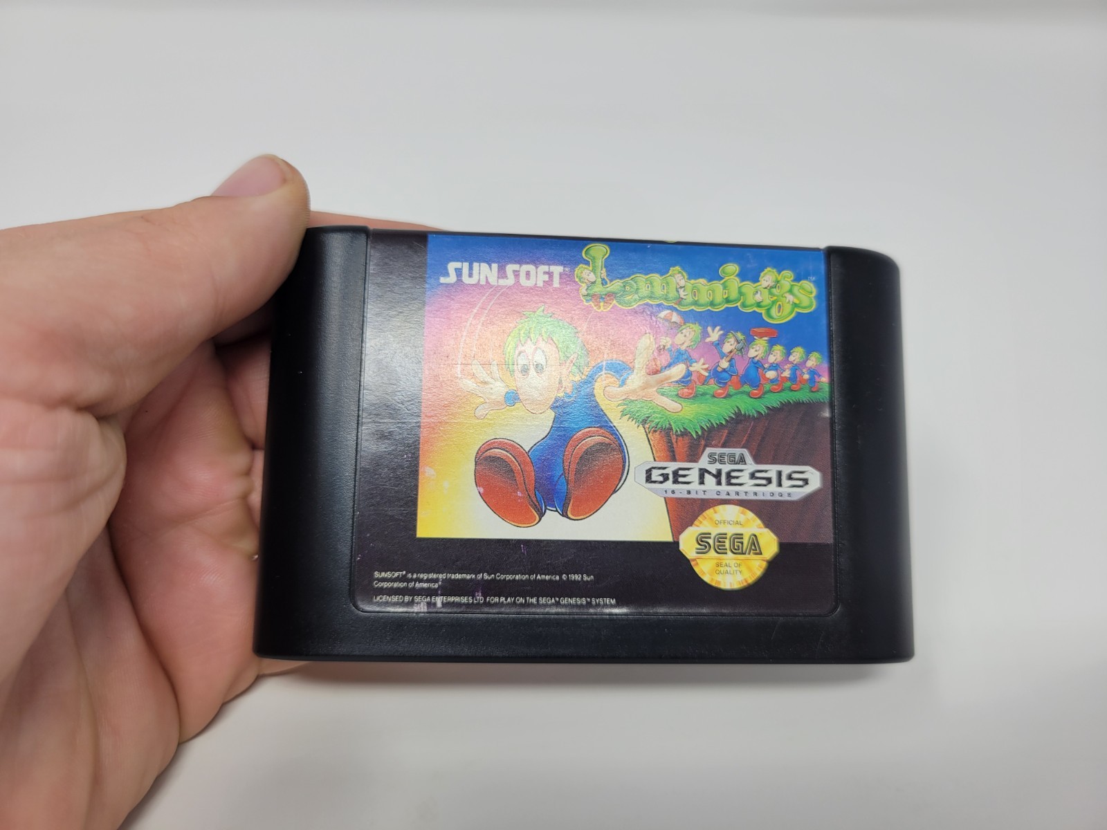Sega Genesis Lemmings Sunsoft Sega Genesis, 1992 Tested Free US Ship See Store!