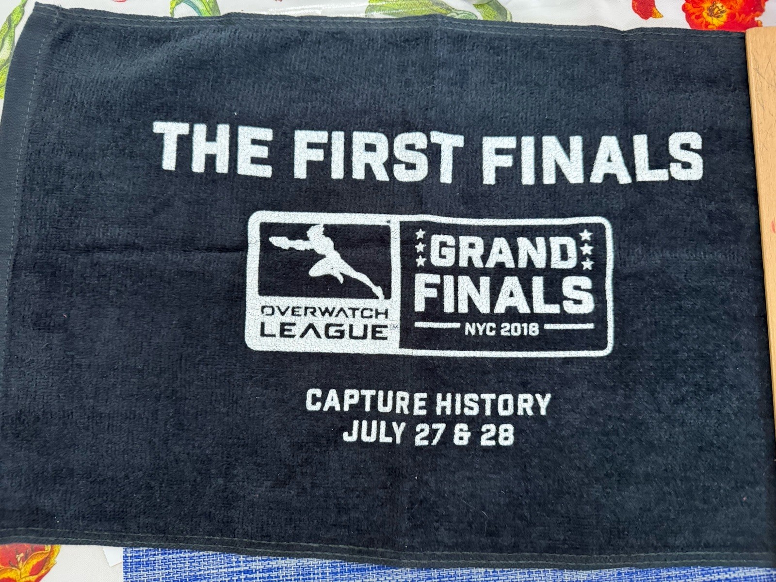Overwatch League The First Finals NYC 2018 Towel July 27 & 28