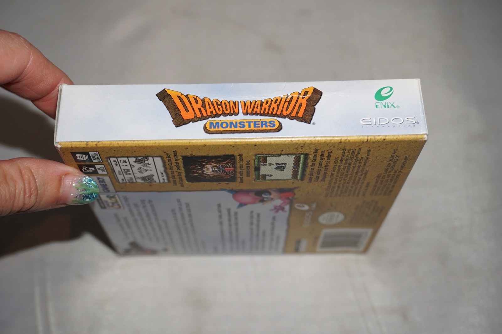 Dragon Warrior Monsters (Gameboy Color Game Boy) Complete CIB Authentic
