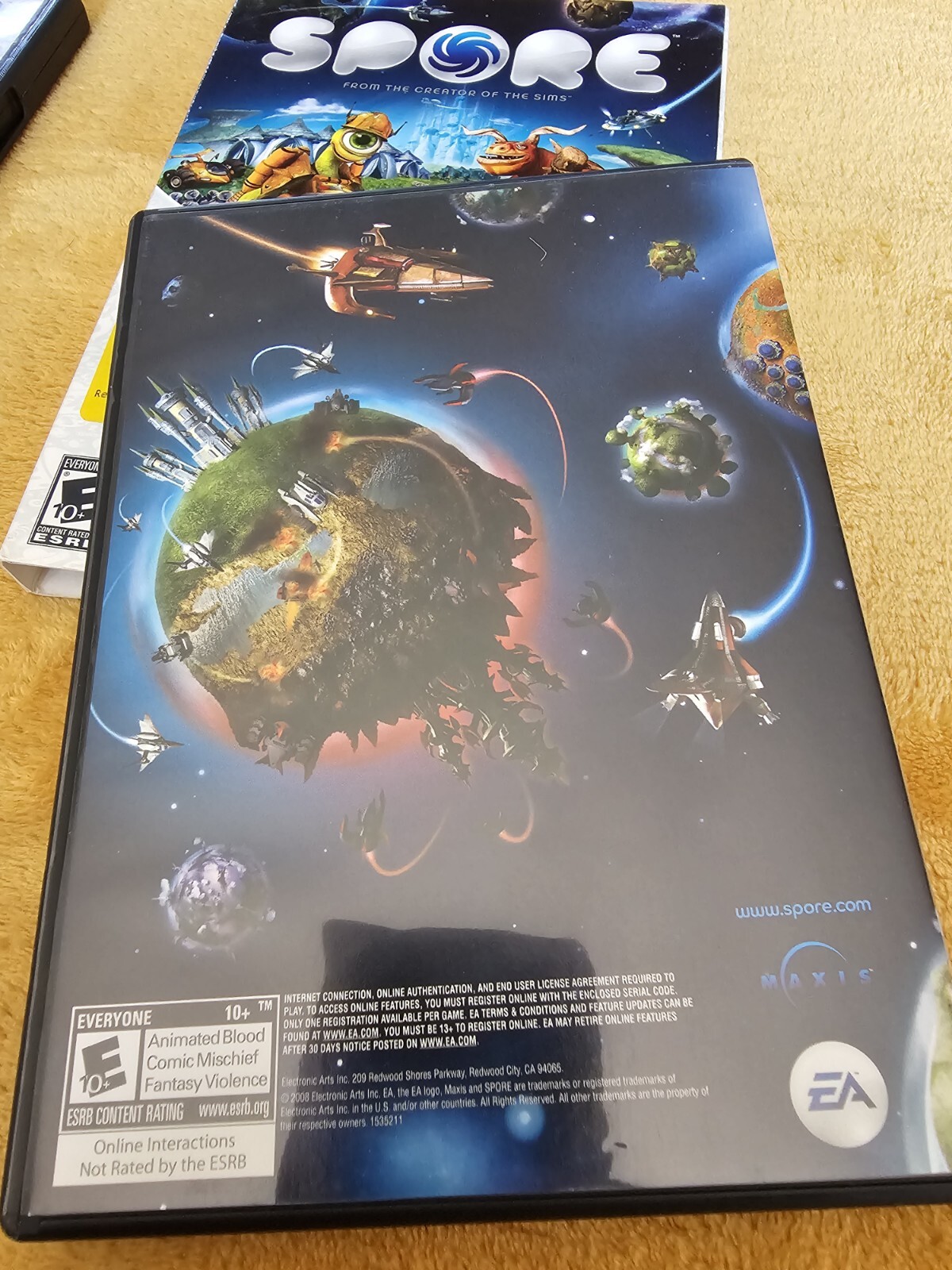 Spore Game Lot Creature Creator And Base Game – PC/Mac