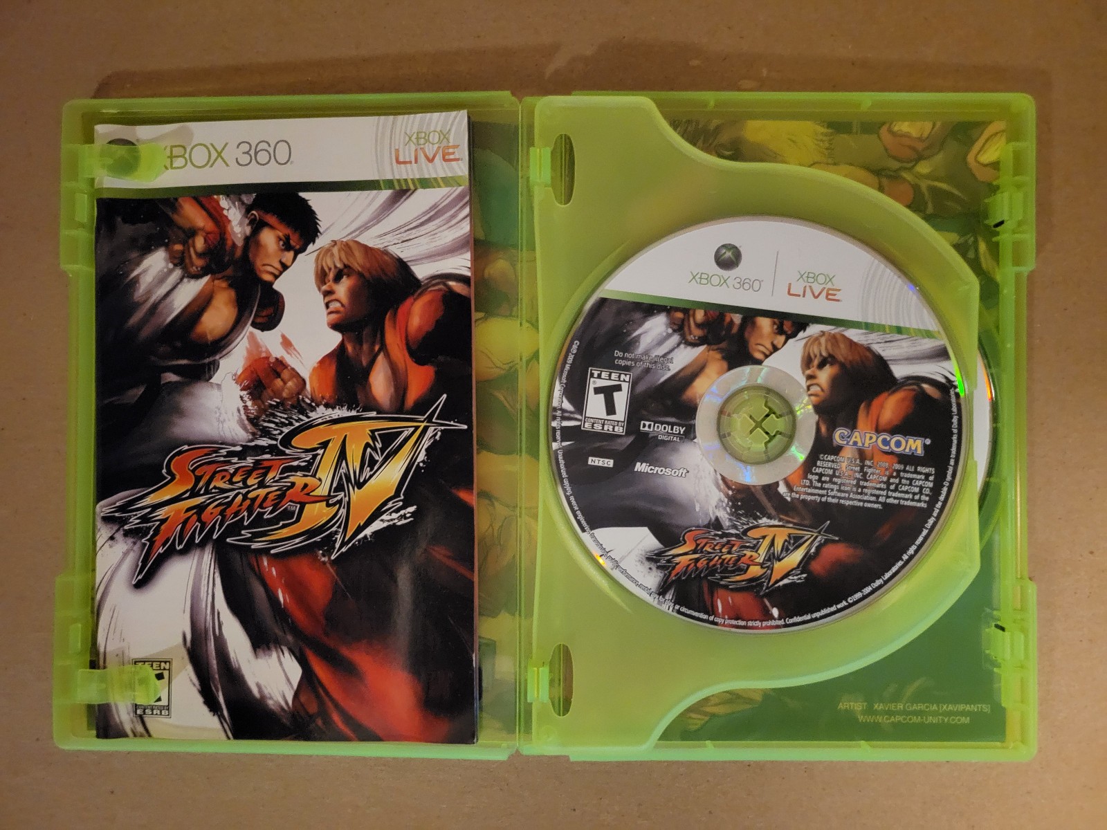 Street Fighter IV Collector’s Edition (Microsoft Xbox 360) CIB w/ Figure