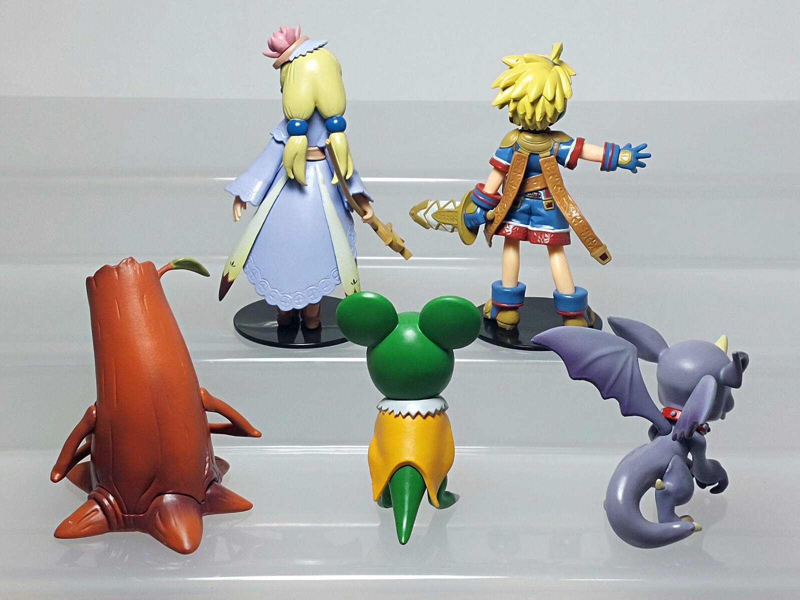 SR Concerto Gate Figure Set Tokamaku Ruto Torento Nokka Imp Yujin 2007 1.8-3.2in