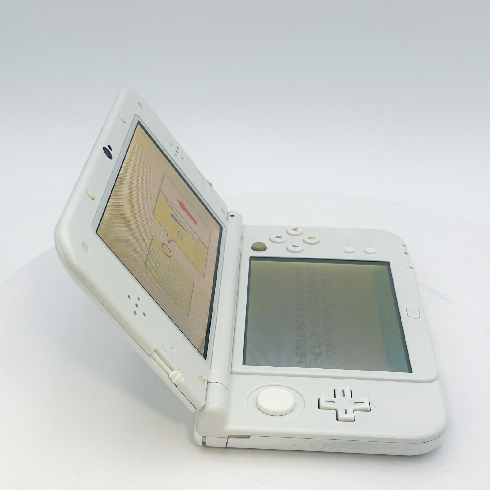 New Nintendo 3DS XL LL Pearl White Console Japanese ver Good Condition Working
