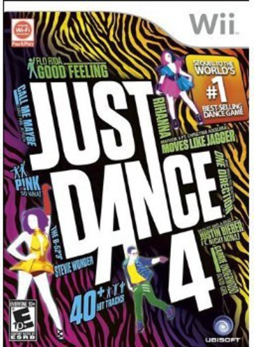 Just Dance 4 (Nintendo Wii) – Tested, Works Great – Ubisoft – Dance Game