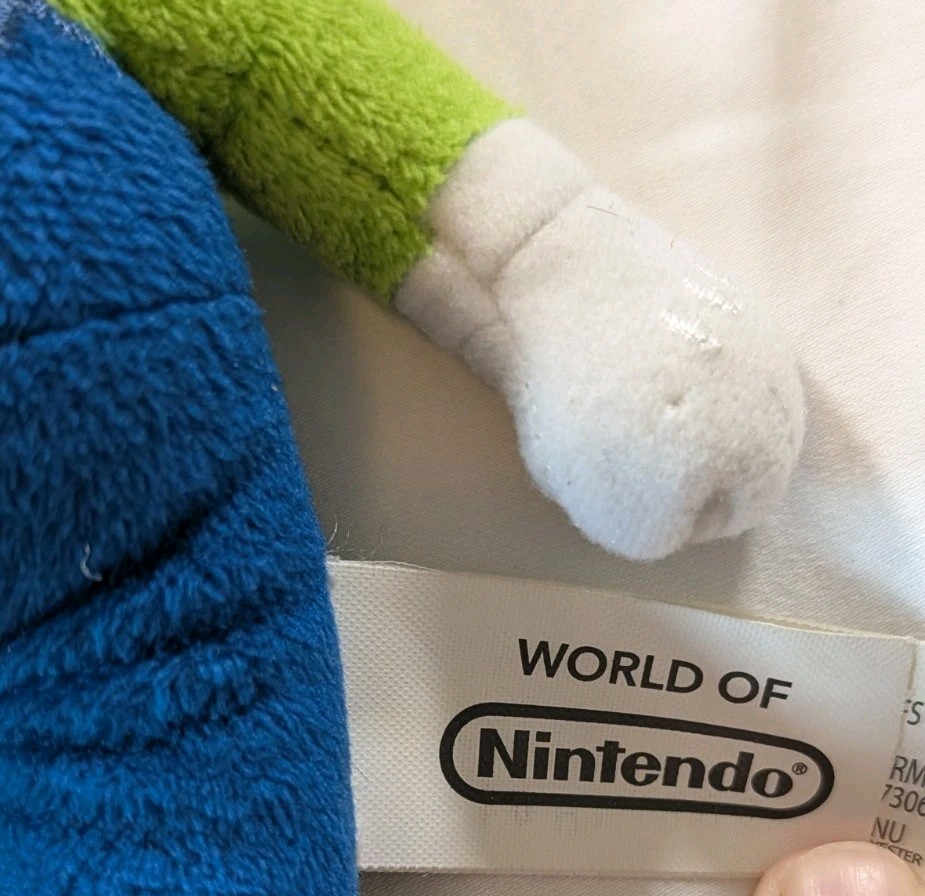 Nintendo World of Nintendo Mario & Luigi Plush Lot Of 2 2017 Jakks Pacific 8″