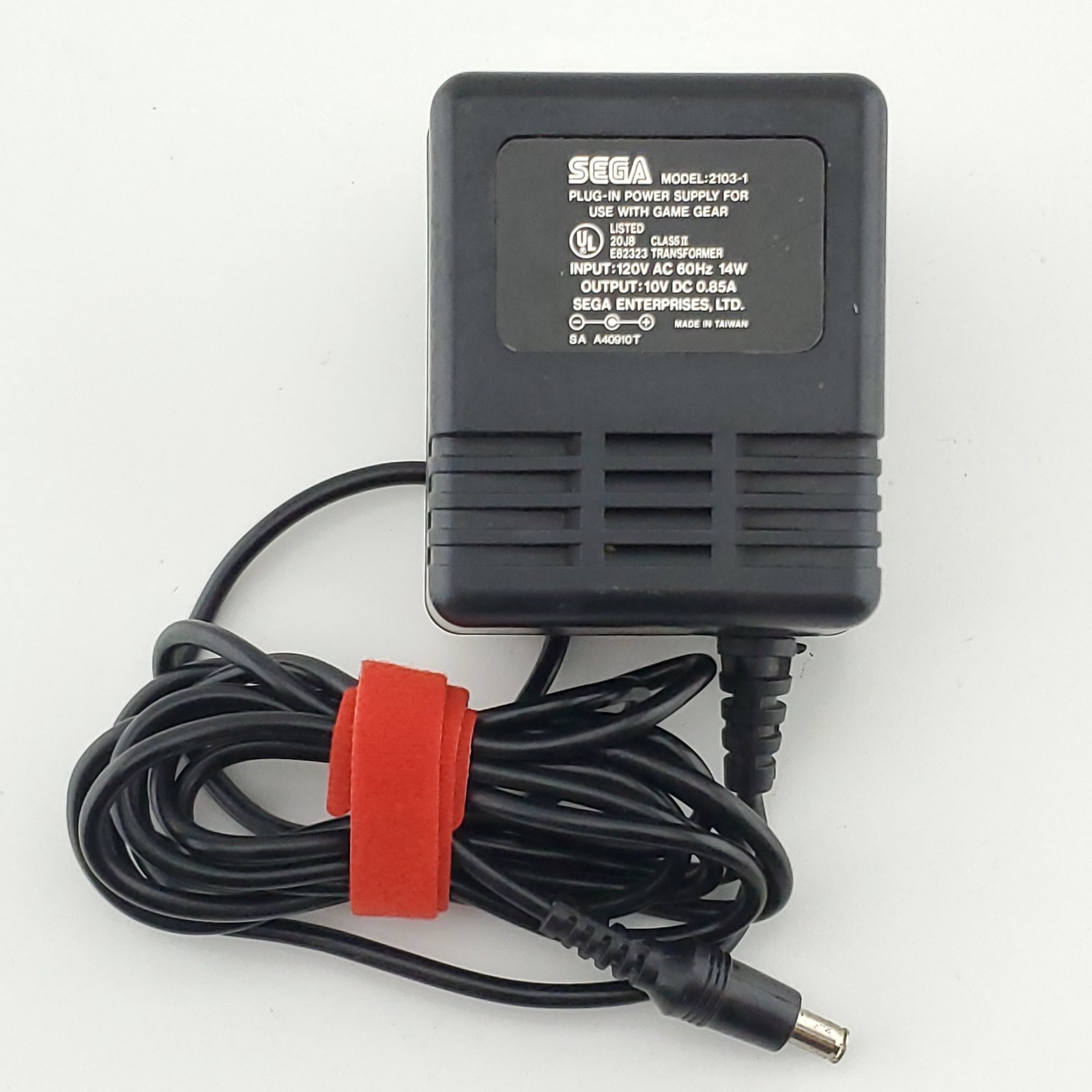 Sega 2103-1 Plug-In Power Supply Cord Charger for Sega Game Gear