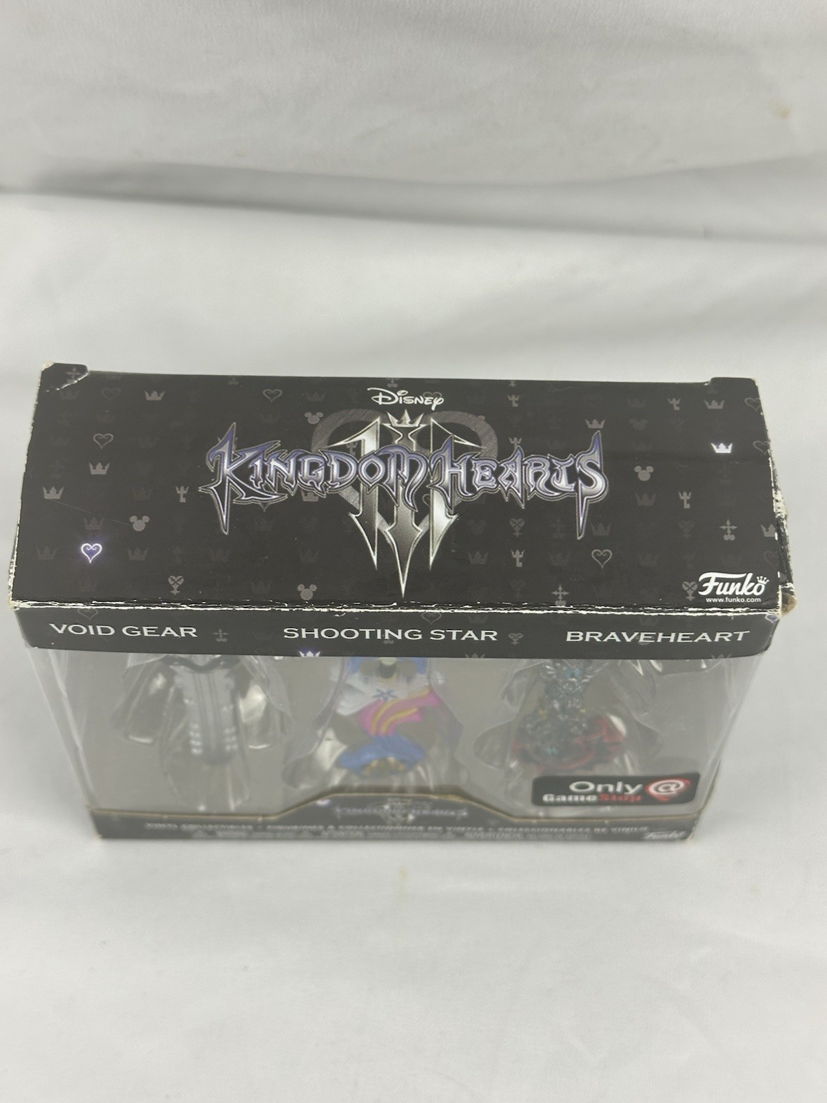 Funko Kingdom Hearts Void Gear Shooting Star Braveheart Keyblade 3 Pack GameStop