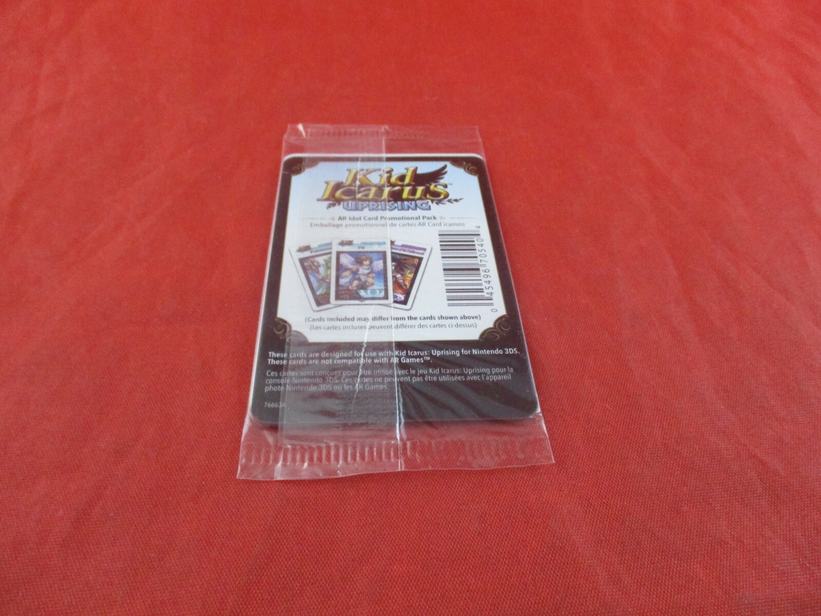 Kid Icarus: Uprising Nintendo 3DS Promo Card Pack Palutena (Rare) – top *NEW*