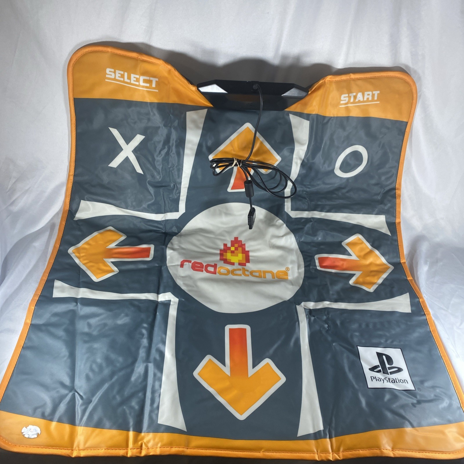 Dance Dance Revolution Mat Pad PlayStation 2 Red Octane PSLRP DDR PS2 Lot Of 2