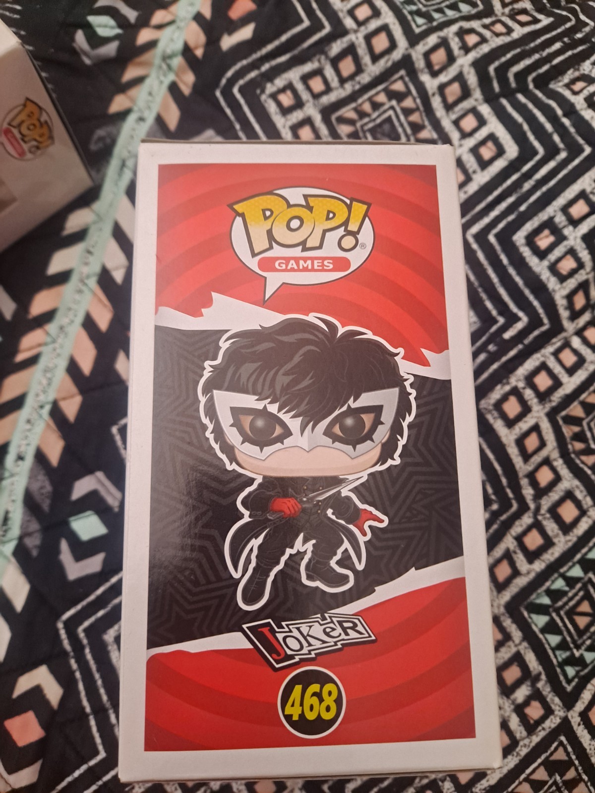 Funko POP! Games Persona 5 Mona #471 & Joker #468 Vinyl Figure Lot