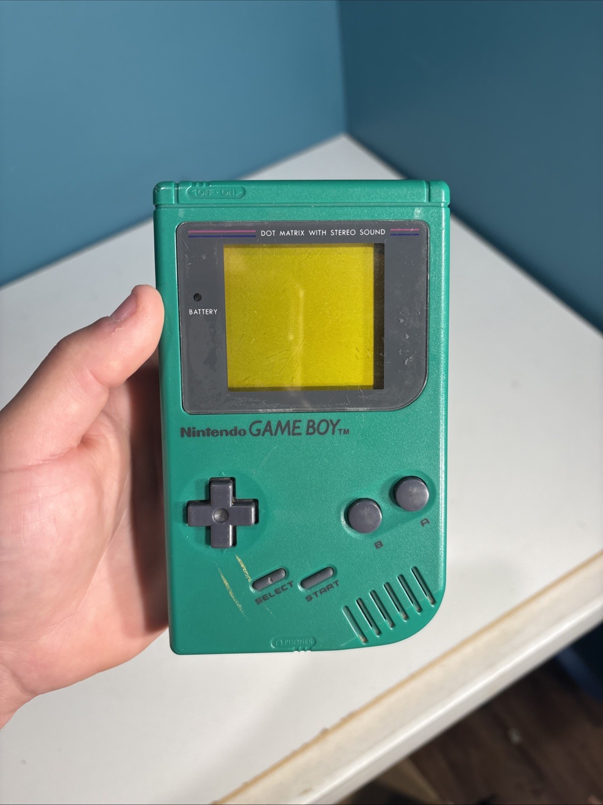 Nintendo Game Boy Color Green Handheld System CGB-001 NTSC-U/C Color Screen