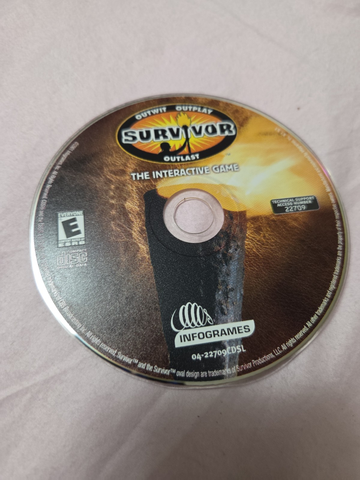 Survivor Outwit Outplay Outlast The Interactive Game PC CD ROM Video Game