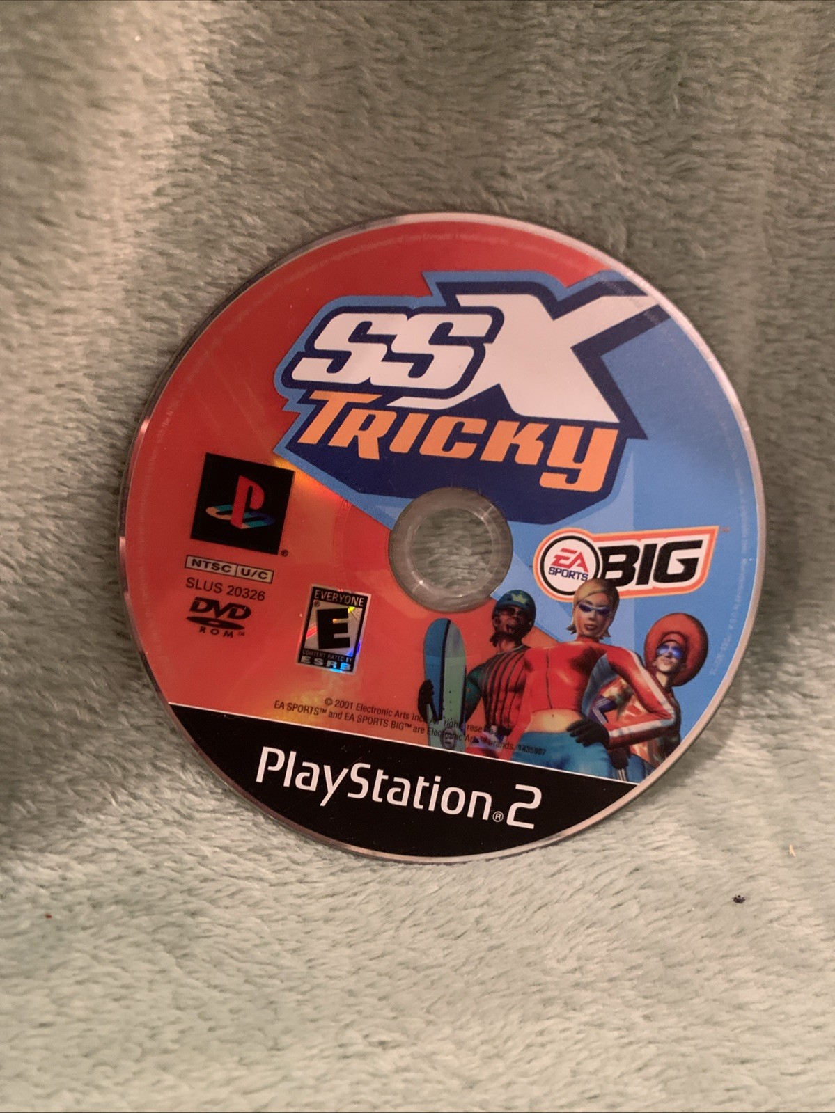 SSX Tricky (Sony PlayStation 2 PS2, 2001) Disc Only Tested Works! Black Label