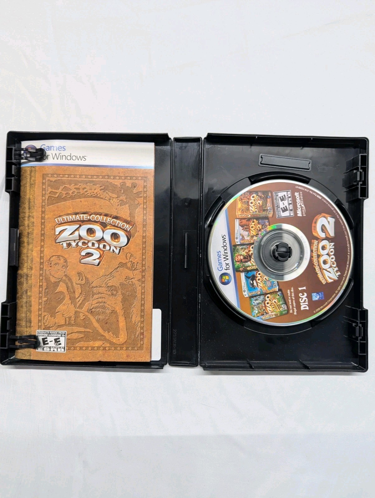 Zoo Tycoon 2 Ultimate Collection PC game (with sleave, case, 3 discs)