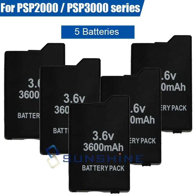 Rechargeable Battery Replacement / Charger For PSP 2000 2001 slim 3000 3001 lite