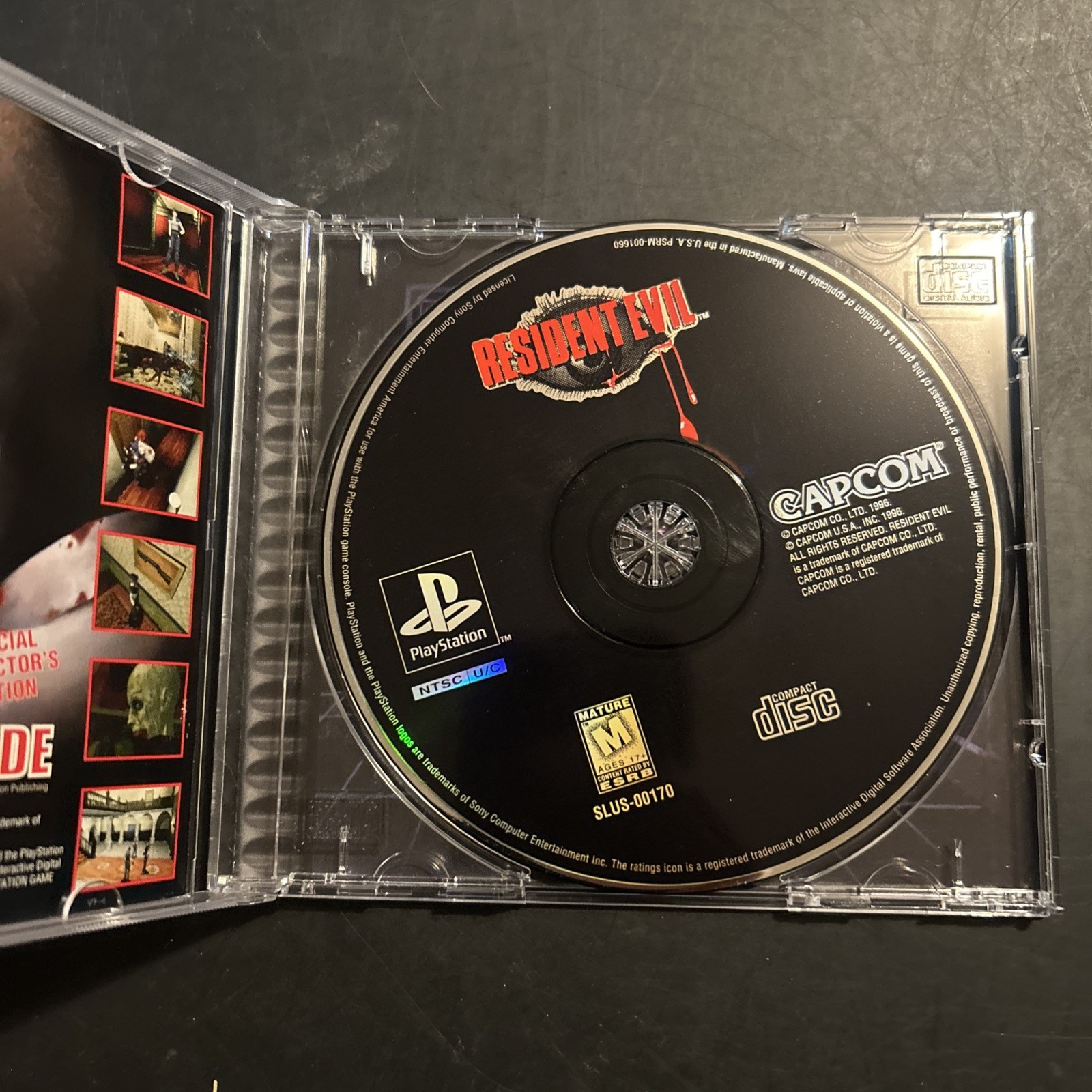 Resident Evil (Sony PlayStation 1 PS1) With Registration