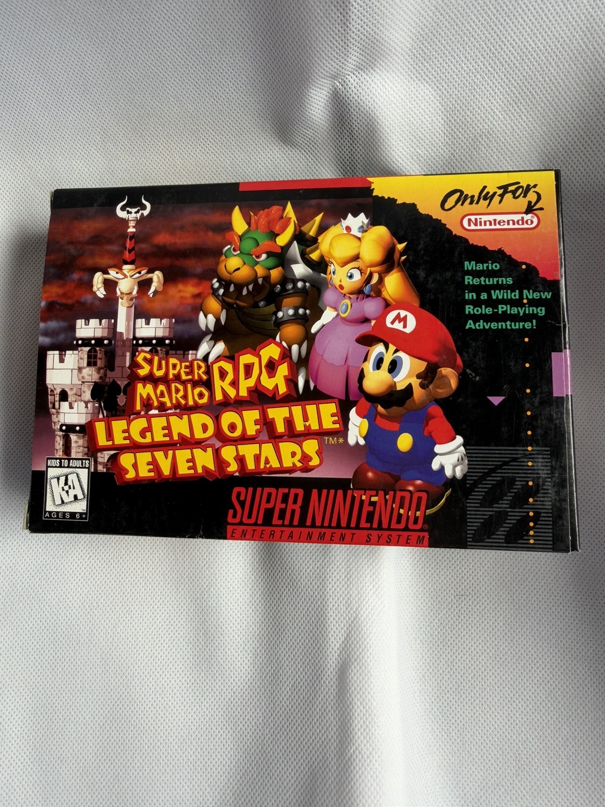 Nintendo SNES Super Mario RPG North American Edition beautiful condition.
