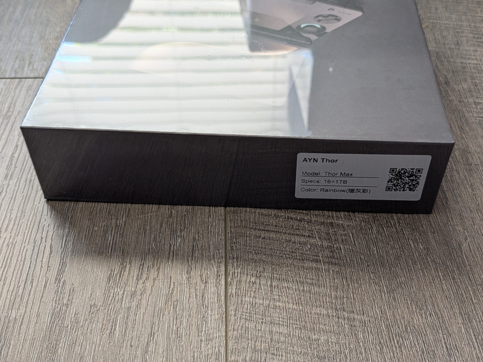 NEW UNOPENED AYN Thor Max 16GB 1TB Rainbow Gray | UFS ?? Storage | w/ lanyard