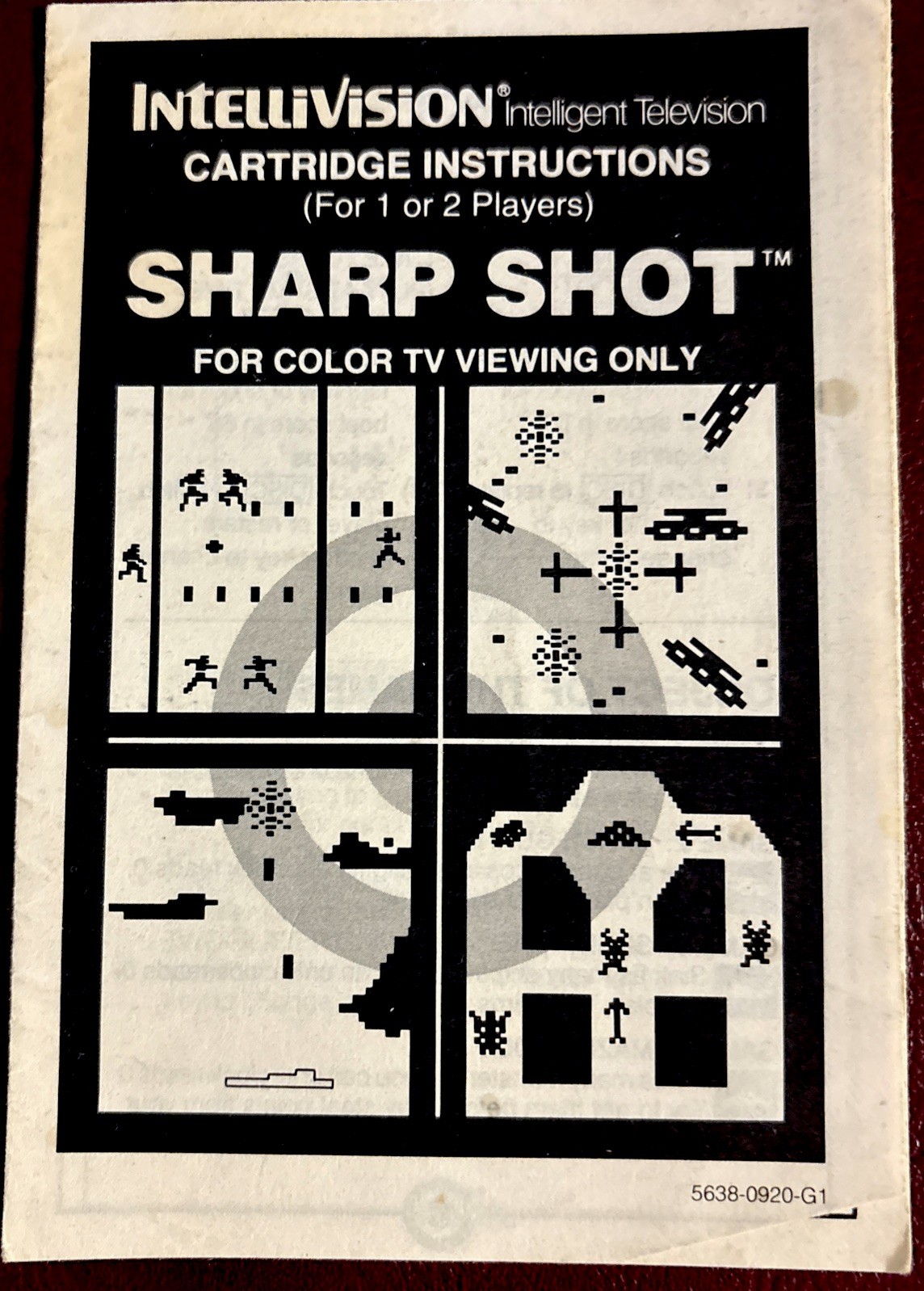 Sharp Shot (Intellivision, 1982)