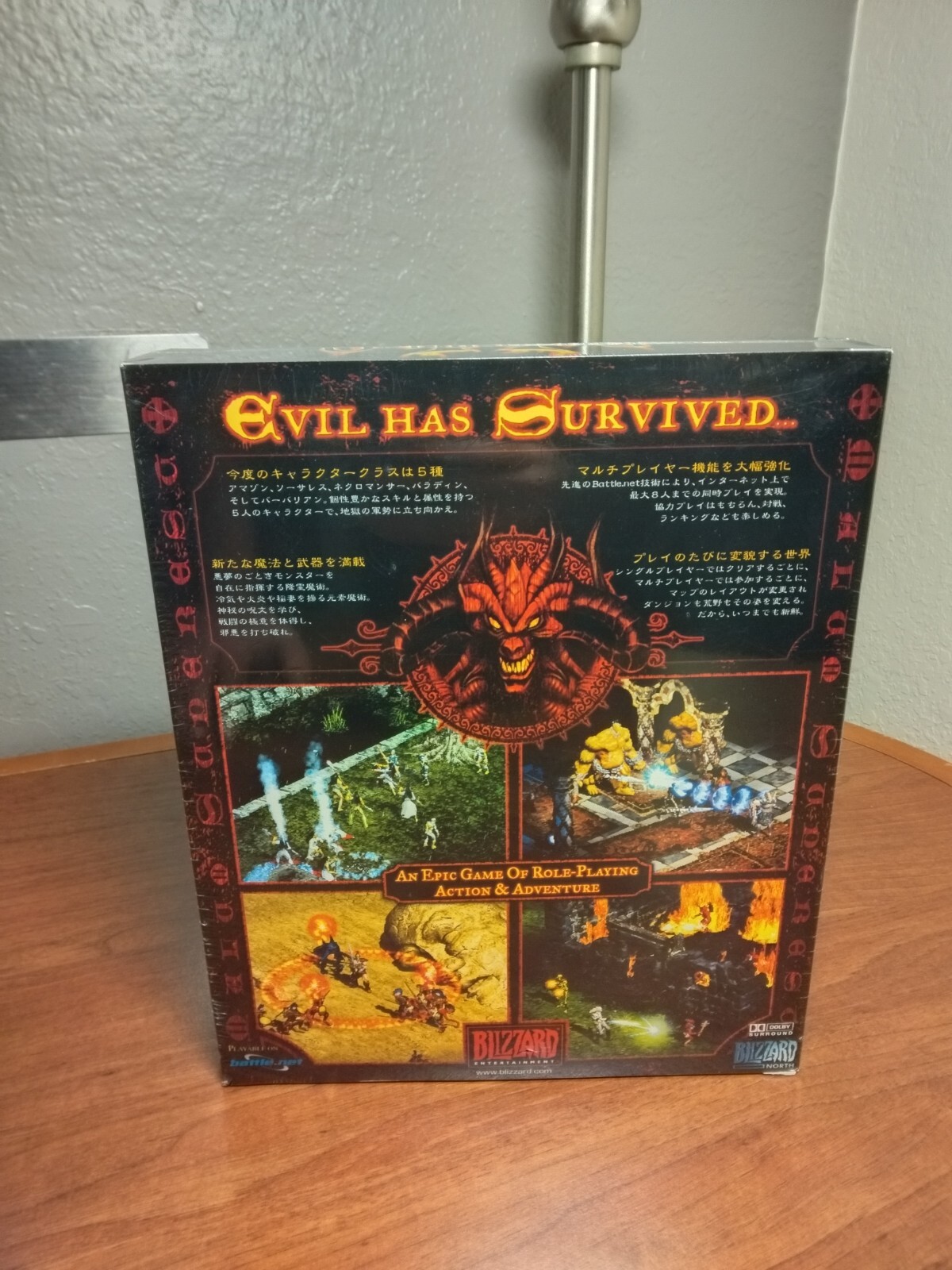 Diablo 2 Big Box Sealed PC Blizzard Video Game Vintage Collector Item