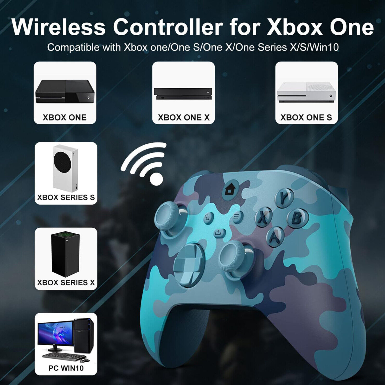 Wireless Controller for Xbox One, Xbox One X/S, Xbox Series X/S, PC -Newest