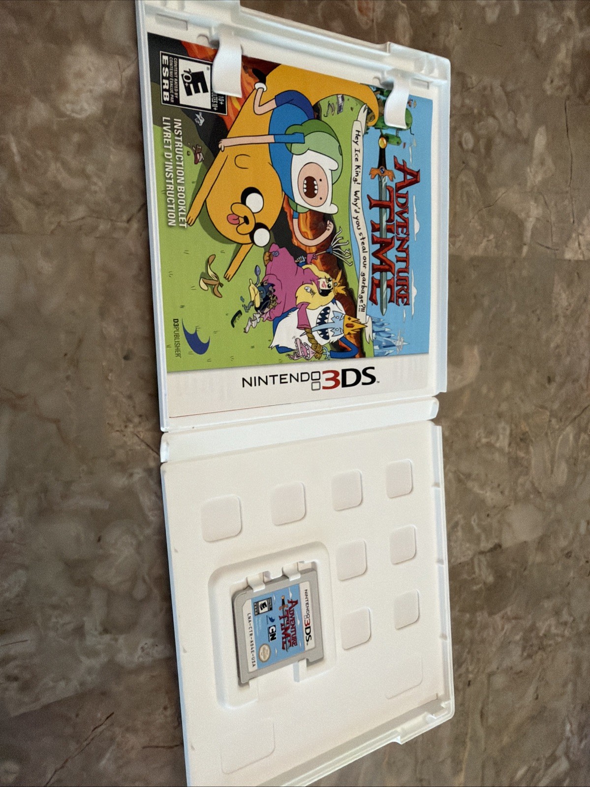 Adventure Time Hey Ice King Why’d You Steal Our Garbage 3DS CIB Tested Working