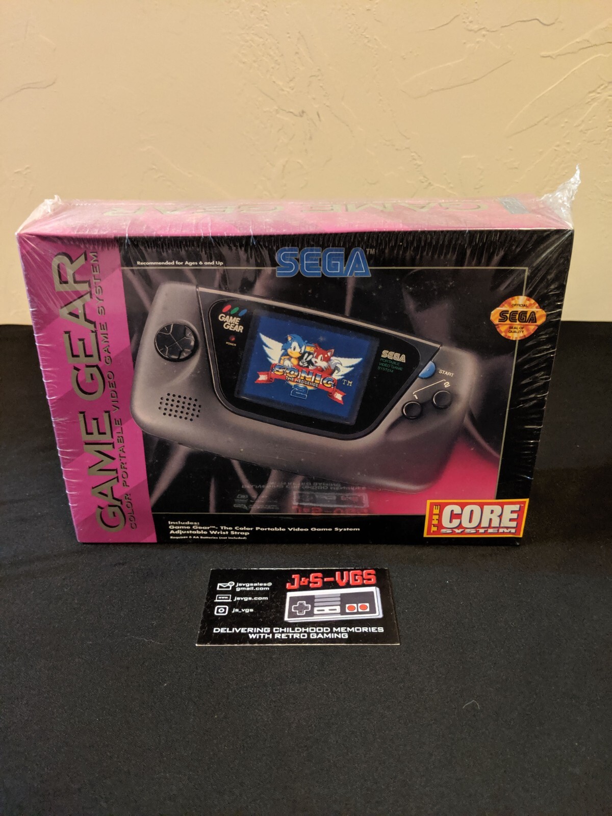 Sega Game Gear System Core System (POSSIBLY RESEALED–UNSURE)
