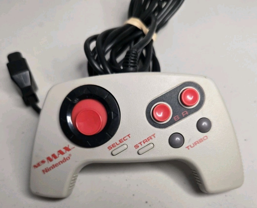 Nintendo NES Max Turbo Controller NES-027 Gray