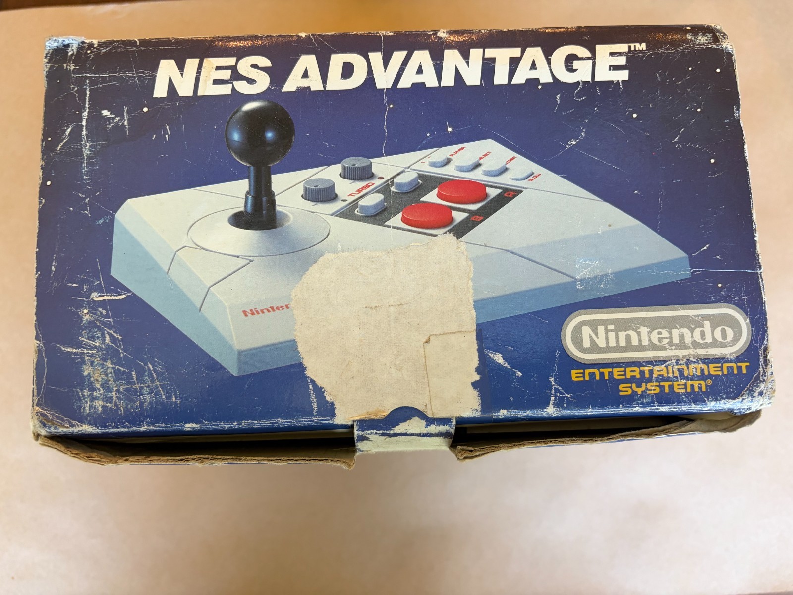 Nintendo NES Advantage Joystick Controller, Cleaned, NOT Tested, 1987